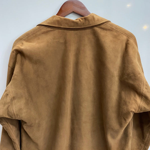 【曜日割引対象外】 ヴィンテージ vintage 60's The cloak and bagger 裏地ペイズリー ヌバックレザー プルオーバー ジャケット ブラウン 201MT-4648 VB