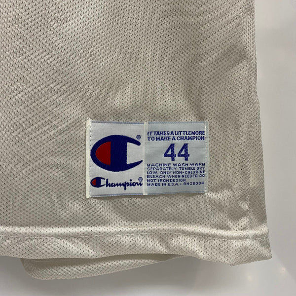 【曜日割引対象外】 チャンピオン Champion 90's NBA ユニフォーム JORDAN BULLS 45 USA製 ノースリーブ ホワイト 44サイズ 201MT-4220 VB