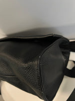 イアパピヨネ ear PAPILLONNER ワイドテープショルダーバッグ 黒無地×ダルメシアン柄テープ レザーバッグ バッグ レディースバッグ ショルダーバッグ・メッセンジャーバッグ ブラック 101bag-194