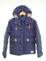 ネイバーフッド NEIGHBORHOOD 12AW ICEWALL/N-JKT アイスウォール フード付きダウン アウター 122TNNH-JKM01 ジャケット ネイビー Sサイズ 103MT-3344