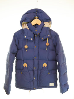 ネイバーフッド NEIGHBORHOOD 12AW ICEWALL/N-JKT アイスウォール フード付きダウン アウター 122TNNH-JKM01 ジャケット ネイビー Sサイズ 103MT-3344