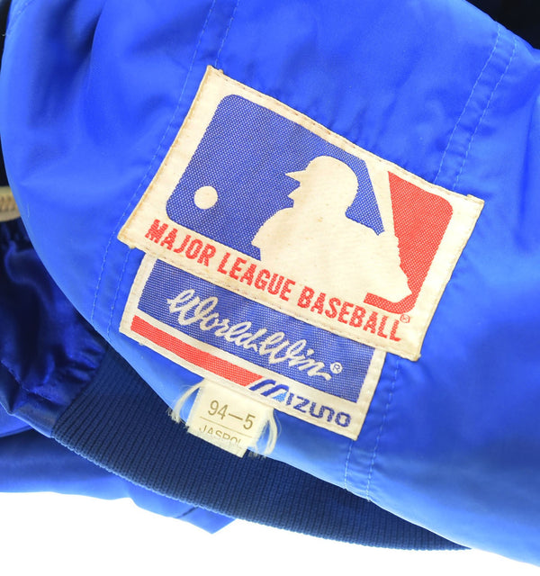 ミズノ MIZUNO 80s 90s 80年代~90年代 US古着 ヴィンテージ Dodgers ドジャーズ ロゴ スタジャン  ジャケット ブルー 103MT-2230