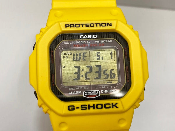 ジーショック G-SHOCK CASIO カシオ 30周年記念限定モデル Lightning Yellow ライトニングイエロー 時計 GW-M5630E-9JR メンズ腕時計ブラック 101watch-55