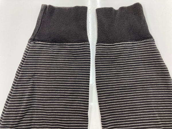 ダブルアールエル RRL Marine Hoodie Sweat マリン フーディー スウェット 黒 パーカ ボーダー ブラック Mサイズ 104MT-2055