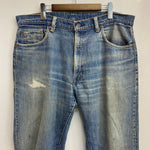 【曜日割引対象外】 リーバイス Levi's 70's 505 USA製 42talon 505-0217 デニム ブルー W38 L34サイズ 201MB-1028 VB