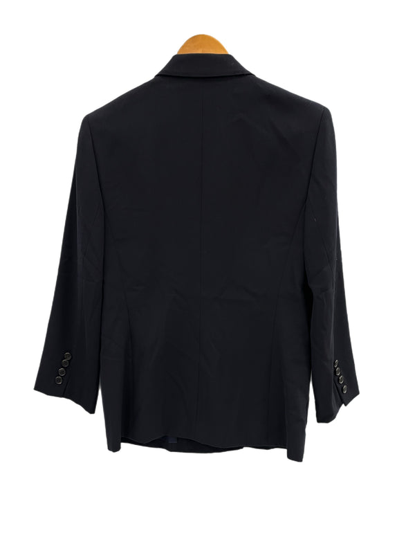 バーバリー Burberry Burberrys ダブルテーラードジャケット 濃紺 FJA40-650 ジャケット ネイビー サイズ40 101LT-267