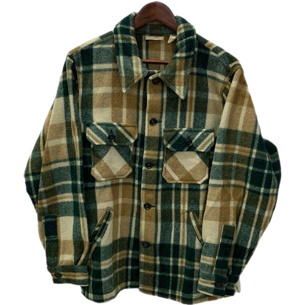 【曜日割引対象外】 エルエルビーン L.L.Bean 70’s 70s 70年代 ウールジャケット 筆記体タグ グリーン Lサイズ 201MT-3482 VB