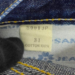 【曜日割引対象外】 サムライジーンズ SAMURAI JEANS 倭モデル 15oz デニム ジーンズ S001JP デニム ブルー W31 L36サイズ 201MB-1030 VB