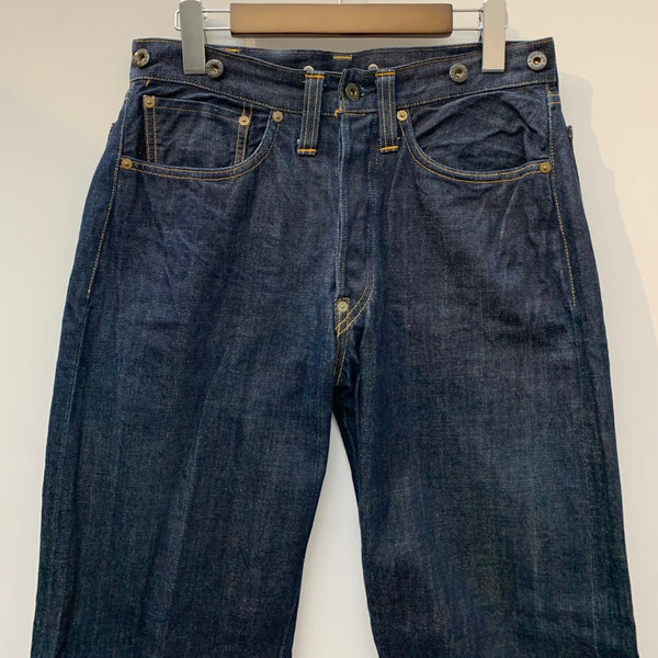 【曜日割引対象外】 リーバイス Levi's 90's 20201 0022 USA製 バレンシア 濃紺 デニム ブルー W31 L36サイズ 201MB-799 VB