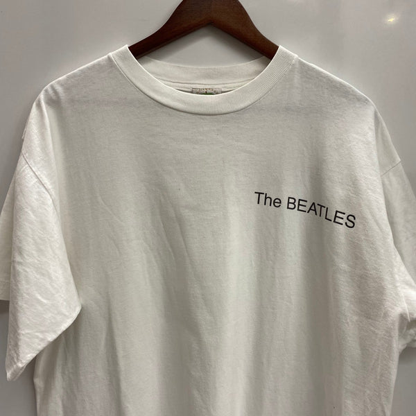 【曜日割引対象外】 ヴィンテージ vintage 90's THE BEATLES "THE WHITE ALBUM 25th ANNIVERSARY" Official Print T-Shirts Tシャツ ホワイト 201MT-4591 VB