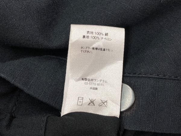 シュプリーム SUPREME リバーシブル Reversible MA-1 ブルゾン アウター 2WAY コットン ナイロン ジップアップ BLACK 黒 ORANGE オレンジ 51305 ジャケット 無地 ブラック Mサイズ 104MT-1943