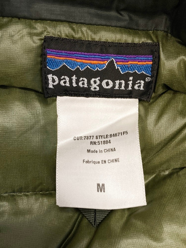 パタゴニア PATAGONIA Down Seater ダウンセーター アウター グリーン系 84671F5 ジャケット ロゴ カーキ Mサイズ 101MT-2152