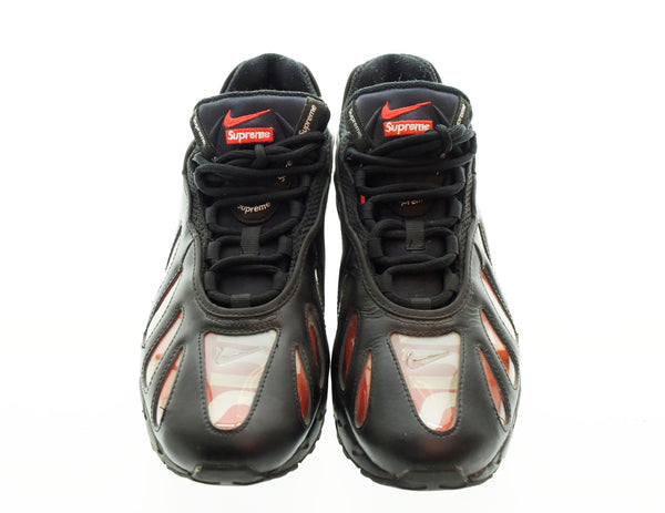 ナイキ NIKE ×SUPREME シュプリーム Air Max 96 エアマックス BLACK SPEED RED CLEAR CV7652-002 メンズ靴 スニーカー ブラック 28.5cm 103S-576