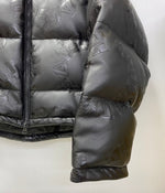 アフューグッドキッズ A FEW GOOD KIDS Logo Puffer Jacket フェイクレザー ダウンジャケット  ジャケット ブラック Mサイズ 201MT-2777