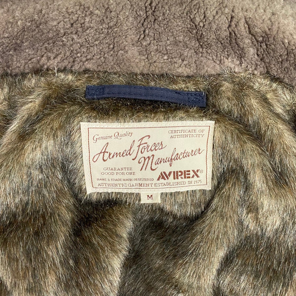 【曜日割引対象外】 アヴィレックス AVIREX N-1 DECK JACKET ステンシル ジャケット ネイビー Mサイズ 201MT-4517 VB