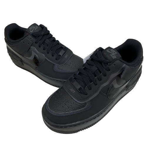 ナイキ NIKE AIR FORCE 1 SHADOW FB752-001 レディース靴 スニーカー ブラック 24.0cmサイズ 201-shoes1343