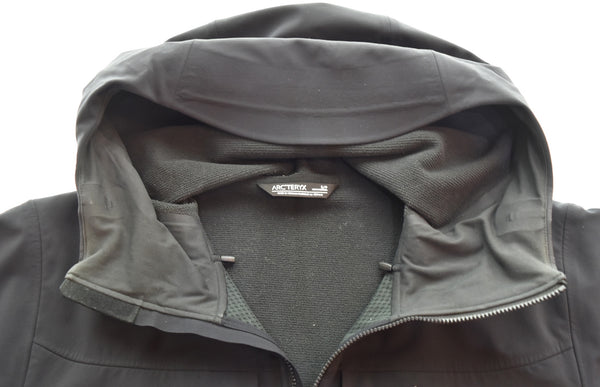 アークテリクス ARC'TERYX GAMMA MX HOODYフーデットブルゾン ガンマ フーディ ジップ パーカー 24114-125582 ジャケット ブラック Sサイズ 103MT-3503