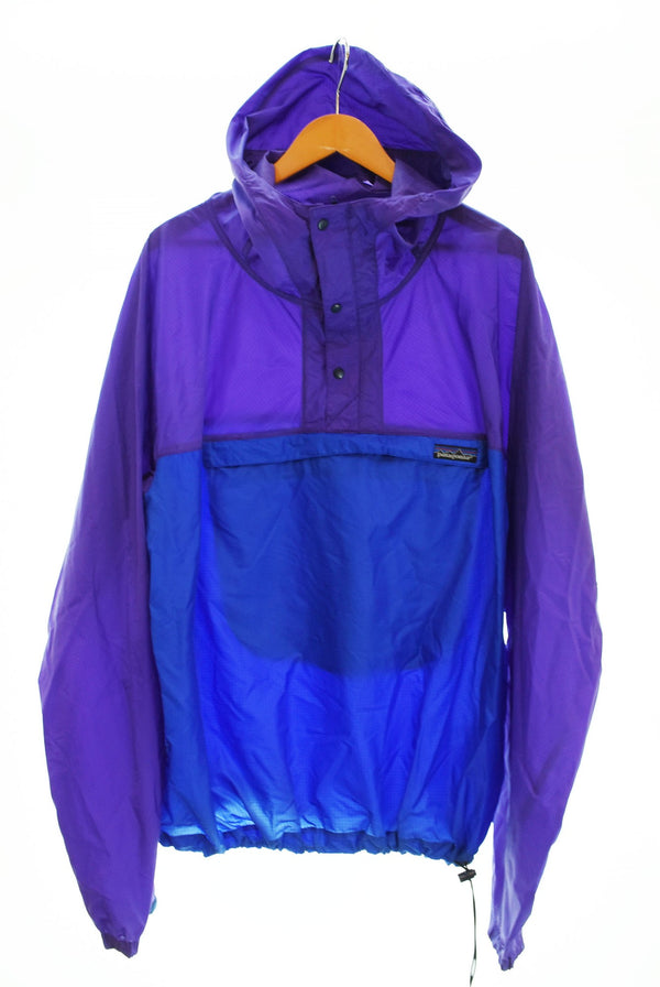 パタゴニア PATAGONIA ハーフジップ プルオーバー アノラック ナイロンジャケット 紫 ジャケット パープル LLサイズ 103MT-2284