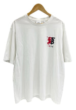 バーバリー Burberry HESFORD 半袖カットソー ロゴ 白 8022308 XXL Tシャツ ホワイト 3Lサイズ 101MT-4116