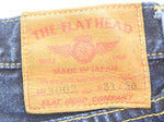 フラットヘッド FLAT HEAD タイトテーパードストレート ジーンズ デニムパンツ インディゴ 3002 デニム ブルー 31 103MB-397