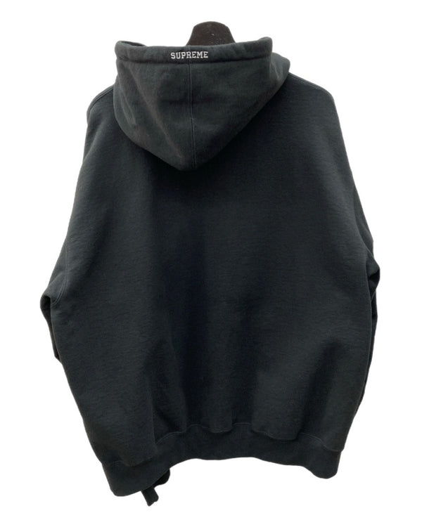 シュプリーム SUPREME 24FW S Logo Zip Up Hooded Sweatshirt Sロゴ ジップアップ フーディ 黒 パーカ ロゴ ブラック XLサイズ 104MT-1731