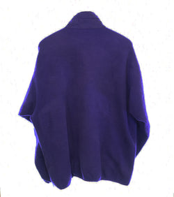 パタゴニア PATAGONIA 90年代 シンチラ SYNCHILLA フリースジャケット FLEECE JACKET フルジップ MADE in USA 96年製 90's 90s XL ジャケット パープル LLサイズ 103MT-3556