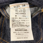 【曜日割引対象外】 シュガーケーン SUGAR CANE 14.25oz. DENIM JACKET 1953 MODEL SC11953 ジャケット ブルー 38サイズ 201MT-3448