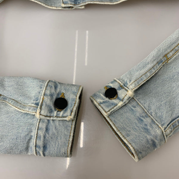 アレキサンダーワン Alexander Wang クロップドデニムジャケット ジャケット ブルー SSサイズ 201LT-467