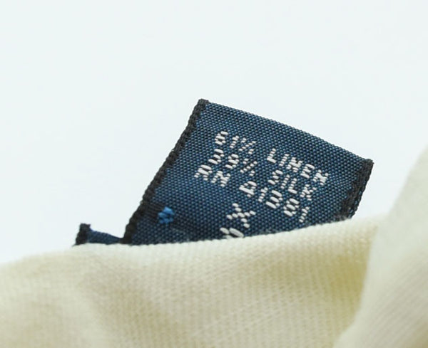 ラルフローレン RalphLauren 90s 90's Polo by Ralph Lauren LINEN×SILK リネン シルク シャツL/S White 長袖シャツ ホワイト Sサイズ 103MT-2675