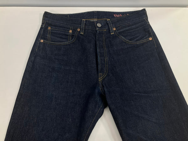 リーバイス ヴィンテージ クロージング LEVI'S VINTAGE CLOTHING  LVC 1955年モデル 501XX ORGANIC RIGID BIGE ジーンズ オーガニックコットン 日本製 PC9-50155-0079 デニム ブルー W32L34 101MB-618