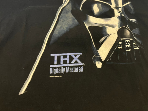 ヴィンテージ vintage 90's 90年代 anvil STAR WARS Darth Vader スターウォーズ ダースベイダー 両面 プリント アメリカ製 made in usa XL Tシャツ ブラック LLサイズ 101MT-3832