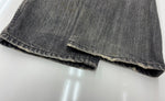 ステューシー STUSSY × LEVI'S リーバイス SS502 ダメージ加工 リペア加工 デニム ジーンズ 黒 ロゴ デニム ブラック 30 104MB-337