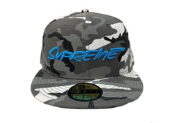 シュプリーム SUPREME 24SS × Futura フューチュラ New Era Snow Camo ニュー エラ スノー カモ ベースボール キャップ 帽子 灰 帽子 メンズ帽子 キャップ 刺繍 マルチカラー 104H-69