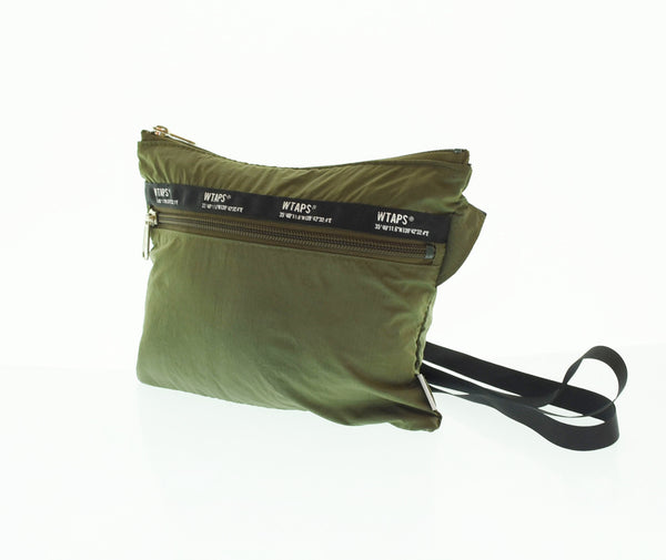 ダブルタップス WTAPS 19SS SLING BAG. NYLON スリング ミニ ショルダー バッグ サコッシュ 191TQDT-CG02 バッグ メンズバッグ ボディバッグ・ウエストポーチ カーキ 103B-112