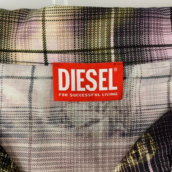 ディーゼル DIESEL S-TILBORG 半袖シャツ マルチカラー 46サイズ 201MT-4317