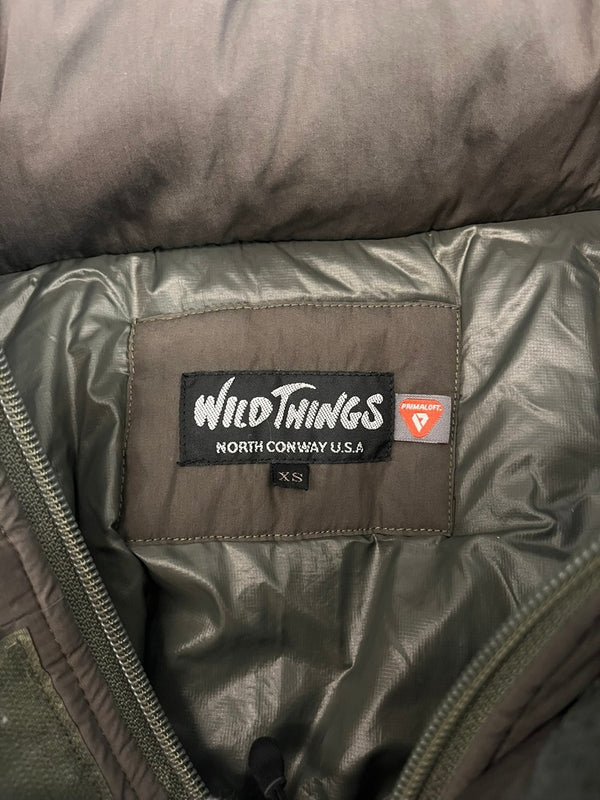 ワイルドシングス WILDTHINGS MONSTER PARKA モンスターパーカー 中綿 WT18104N XS ジャケット カーキ SSサイズ 101MT-5161