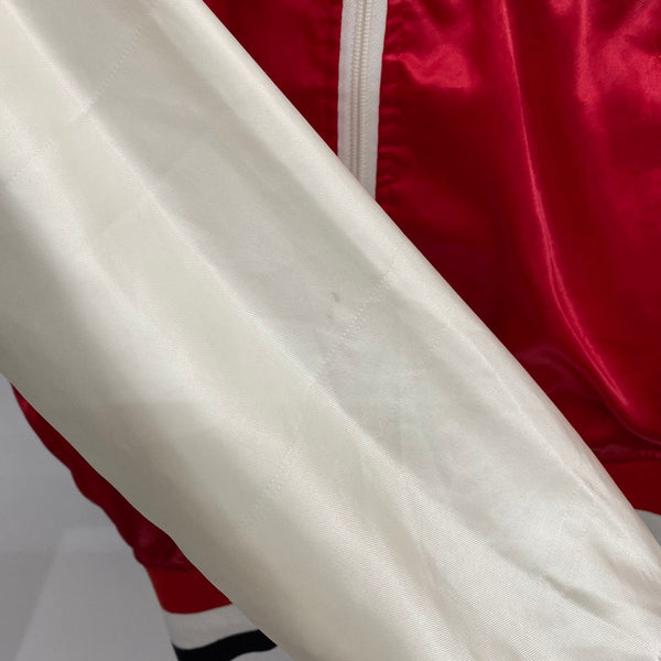 【曜日割引対象外】 ヴィンテージ vintage 80's BELL HELMETS ナイロン レーシングジャケット ジャケット ホワイト 201MT-4210 VB