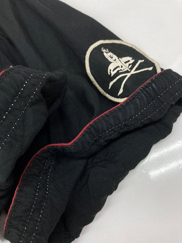 ヒステリックグラマー HYSTERIC GLAMOUR BOWLING SHIRT ボーリング シャツ チェーンステッチ アロハ オープンカラー 開襟 刺繍 半袖 黒 2AH-0240 半袖シャツ ロゴ ブラック Fサイズ 104MT-2333