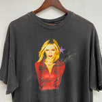 【曜日割引対象外】 ヴィンテージ vintage 00's MADONNA 2001 WORLD TOUR tee Tシャツ ブラック XLサイズ 201MT-3972 VB