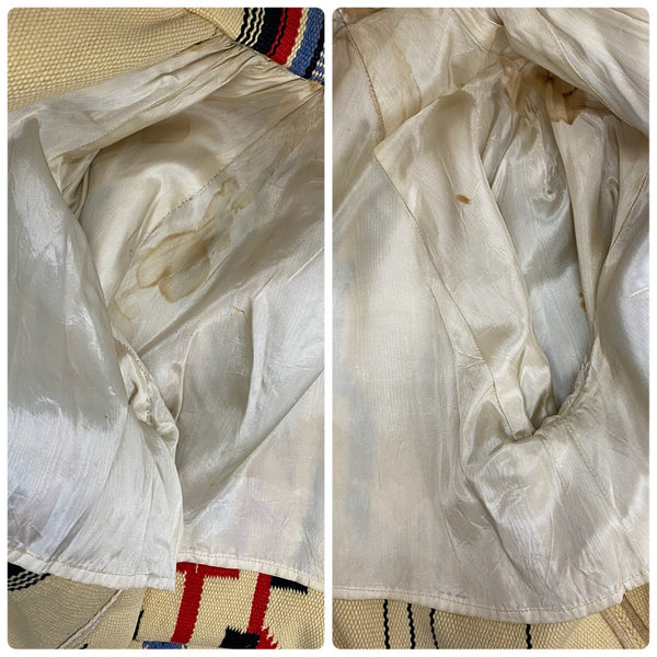 【曜日割引対象外】 ヴィンテージ vintage ~40's Ganscraft チマヨ ジャケット ベージュ 20サイズ 201MT-4183 VB