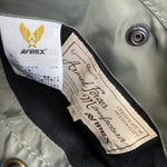 【曜日割引対象外】 アヴィレックス AVIREX MA-1 TOPGUN CUSTOM フライト 6162193 ジャケット カーキ Lサイズ 201MT-4516 VB