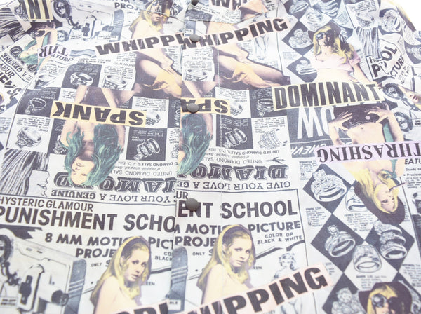 ヒステリックグラマー HYSTERIC GLAMOUR punishment school 総柄フーデッド ナイロンジャケット 0261AB06 ジャケット マルチカラー Sサイズ 103MT-3059