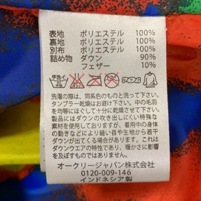 オークリー OAKLEY ダウンジャケット 412087JP ジャケット ブルー Mサイズ 201MT-4691