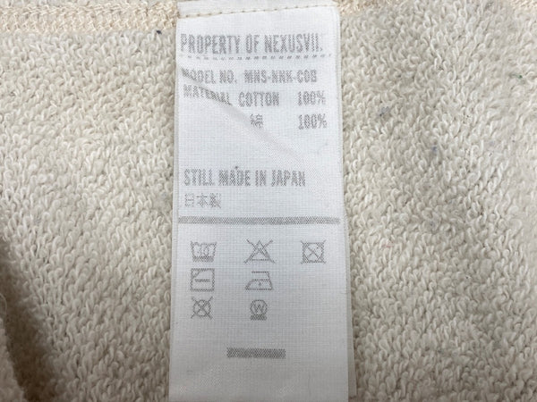 ネクサスセブン NEXUS7 SOZE PULLOVER HOODY スウェット パーカー フーディプルオーバー フロントポケット 日本製 GRAY 灰色 パーカ ロゴ グレー Mサイズ 104MT-1847