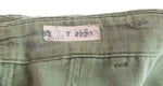 ミリタリー military 60s ベイカーパンツ アメリカ軍 USARMY WALDESジッパー 100-68-C-1849 ボトムスその他 カーキ 34×31 103MB-458
