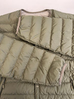 ダントン DANTON ダウンジャケット インナーダウン 中綿 オリーブ 緑 KW12-111-02 XL ジャケット カーキ 101MT-5256