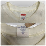 シュプリーム SUPREME × Swarovski Box logo Tee Tシャツ ホワイト Sサイズ 201MT-4805