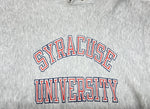 チャンピオン Champion 80's REVERSE WEAVE リバースウィーブ  トリコタグ ヴィンテージ カレッジ SYRACUSE UNIVERSITY 灰色 パーカ プリント グレー XLサイズ 104MT-680