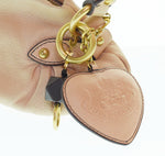 ジューシークチュール JUICY COUTURE ハートチャーム レザー ハンドバッグ バッグ レディースバッグ ハンドバッグ ピンク 103B-116