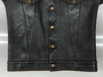 ハイラージレザーズ HIGH LARGE LEATHERS 3rd Type Broken Arrow ブロークン アロー 革ジャン Gジャン ホースハイド バイカー ライダース ジャケット 黒 サイズ36 ジャケット 無地 ブラック 104MT-2224